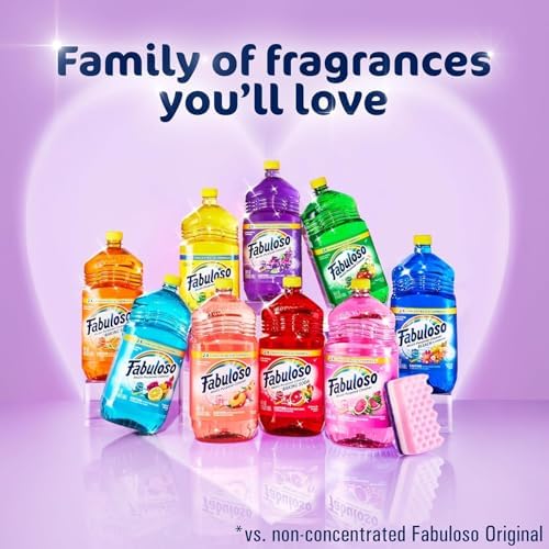 Fabuloso Ocean Paradise, Limpiador Multiusos, Aroma Duradero, 28 Fl Oz, Paquete de 2, Ideal para Todas las Superficies - imagen 4