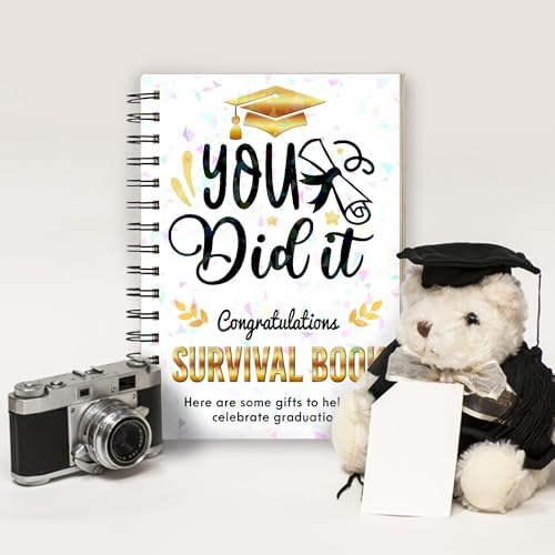 Libro de Tarjetas de Regalo BerryMila para Graduación (5x7 pulgadas), Holder de Tarjetas Holográficas de 20 Páginas, Álbum de Supervivencia para - imagen 5