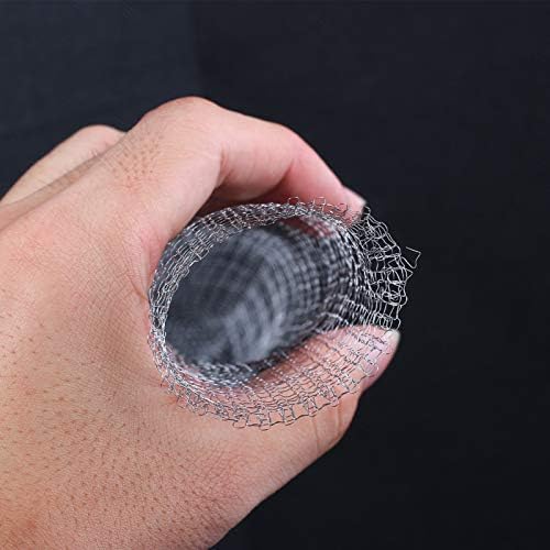 Trampas de Pelusa para Lavadora 48 Piezas, Filtro de Malla de Acero Inoxidable con 48 Cables de Nylon para Atrapar Pelusa en Manguera - imagen 6