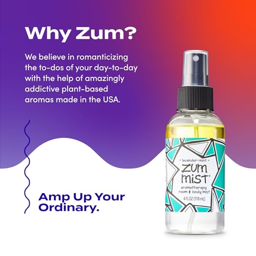 Spray Aromático Indigo Wild Zum Mist - Spray Natural para Cuerpo y Habitación - Aroma Lavanda-Menta - 4 fl oz - imagen 6