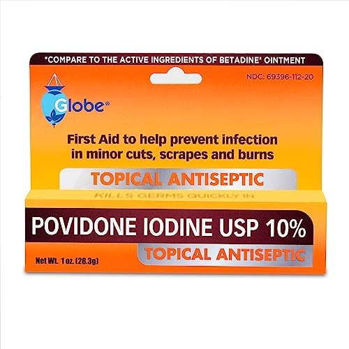 Pomada Antiséptica Povidona Yodada 10% (4 Piezas) 1 Oz para Cortes, Raspones y Quemaduras (Comparar con Betadine) - imagen 3