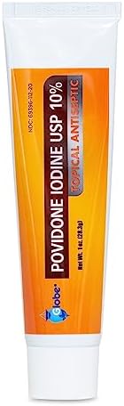 Pomada Antiséptica Povidona Yodada 10% (4 Piezas) 1 Oz para Cortes, Raspones y Quemaduras (Comparar con Betadine) - imagen 8