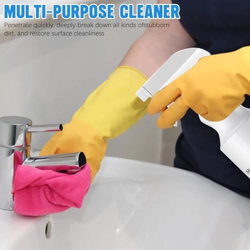 Cuoct 2 Piezas Limpiador Multiusos R & W, Spray de Limpieza Sin Enjuague, Espuma Limpiadora para Baño Multiusos - imagen 4