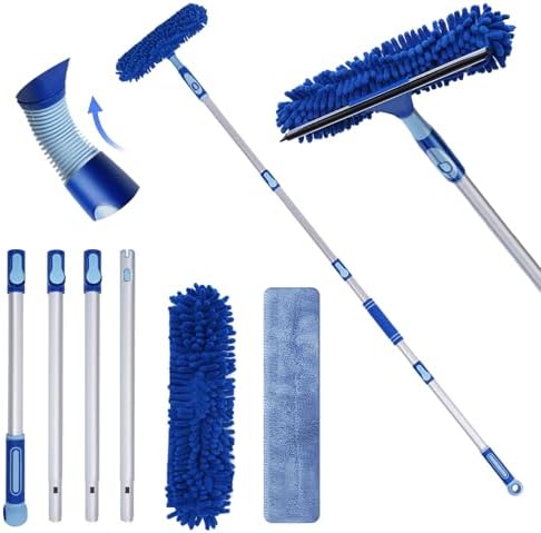 Kit Profesional de Limpiaparabrisas LOMIDA - Pólvora de Aluminio Ligera de 62, Herramienta de Limpieza 2 en 1 con Cabezal Flexible para - imagen 1