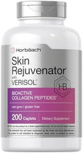 Horbäach Rejuvenador de Piel con Verisol | Péptidos de Colágeno Bioactivos | 200 Tabletas | Suplemento Libre de OGM y Gluten - imagen 1