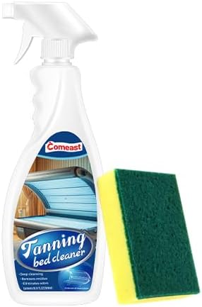 Limpiador para Camas de Bronceado Comeast, Spray Plástico de 16.91 Fl Oz, Elimina Partículas en Salones de Bronceado, Spas y Gimnasios - imagen 7