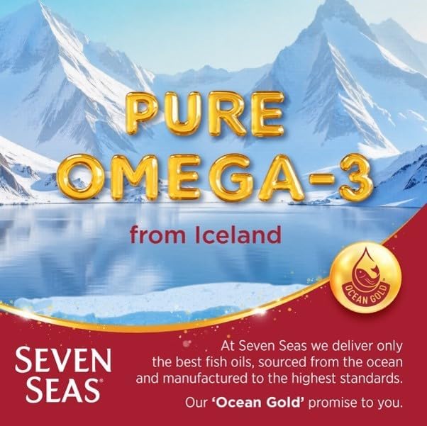 Cápsulas de Aceite de Hígado de Bacalao Seacod, Omega-3, Vitamina A y D, 100 Cápsulas - imagen 6