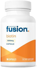 Suplemento de Biotina Bariatric Fusion 5000mcg | Cápsulas Fáciles de Tragar para el Crecimiento del Cabello | 90 Cápsulas | Suministro para 3 Meses - imagen 1