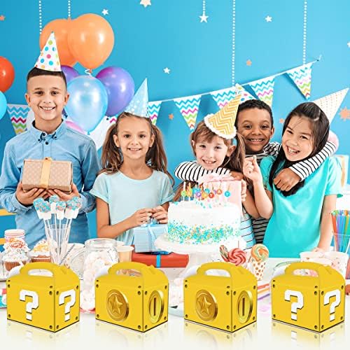 Caja de Dulces Temática OULUN 12 Piezas Super Bros con Signo de Interrogación y Monedas de Oro - imagen 5
