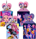 Cajas de Regalo para Fiesta YEEFIGRO 12 Piezas de Cazadores de Demonios - Suministros para Decoraciones de Cumpleaños de Niños - imagen 1