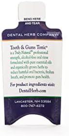 Enjuague Bucal Mini Tonic Traveler de Dental Herb Company (Paquete de 12) + Cepillo de Bambú, Sin Alcohol, Aceites Esenciales, Aliento Fresco, - imagen 2