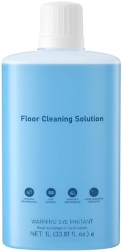 Solución de Limpieza VILLAPOOL Compatible con Aspiradoras Robot Roborock, Fórmula Profunda para Pisos de Madera, Cerámica y Laminado, 1L (33.8 fl oz) - imagen 1