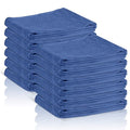 Toallas Quirúrgicas de Limpieza Huck 12 Piezas 100% Algodón 15x25 Azul, Trapos Super Absorbentes para Cocina, Bar, Hogar, Ventanas y Talleres, Grado - imagen 1