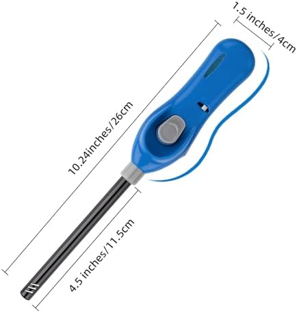 Encendedor de Gas Taughch 4 Piezas, Larga Extensión, Recargable, Ideal para Cocina, Chimenea, BBQ y Estufa - imagen 4