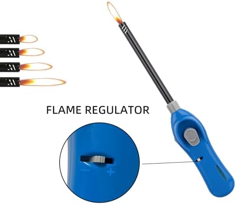 Encendedor de Gas Taughch 4 Piezas, Larga Extensión, Recargable, Ideal para Cocina, Chimenea, BBQ y Estufa - imagen 5