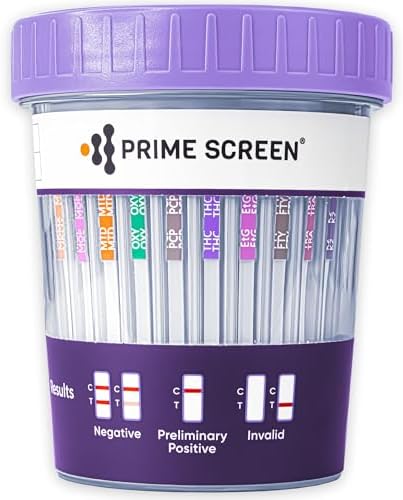 Kit de Prueba de Orina Multi-Drogas Screen 16 Paneles (AMP, BAR, BUP, BZO, COC, mAMP, MDMA, MOP/OPI, MTD, OXY, PCP, THC, ETG, FTY, TRA, K2) - [1 - imagen 1