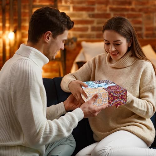 Set de Velas Aromáticas TranquilBliss, 4 Piezas de Cera de Soja, 120 Horas de Tiempo de Combustión, Regalos Ideales para Mujeres, Cumpleaños - imagen 6