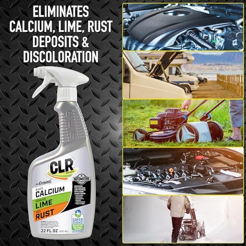Limpiador en Spray CLR Brands para Calcio, Sarro y Óxido, 22 oz., Multiusos, Certificado EPA Safer Choice, Libre de Amoníaco, Fosfatos y Blanqueador - imagen 2