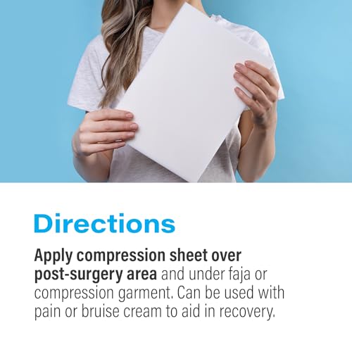 Packs de 3 Almohadillas de Espuma Bruizex para Postoperatorio, Recuperación de Liposucción, Compatibles con Fajas y Cinturillas - imagen 5