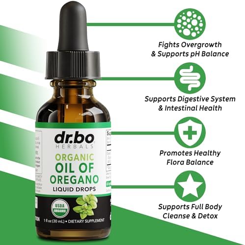 Aceite de Orégano Orgánico en Gotas - Suministro para 6 Meses, Extracto Líquido para Limpieza, Desintoxicación, Soporte Inmunológico y Salud - imagen 2
