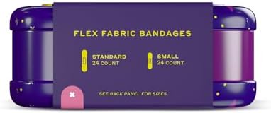 Curitas Welly | Adhesivas de Tela Flexible para Cortes y Raspones | 48 Piezas con Divertidos Diseños de Planet Pals en Lata de ros Auxilios - imagen 4