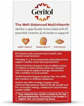 Geritol Multivitamínico 100 tabletas (antes conocido como Geritol Complete - ¡mismo producto!) - imagen 3