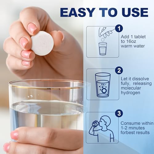 Tabletas de Hidrógeno Molecular Crobirware (12 PPM) - 90 Tabletas de Alta Potencia para Agua, Rápida Disolución, Energía, Enfoque y - imagen 6