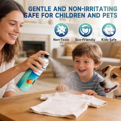 Spray Protector de Tela KEFPO para Hogar: Tratamiento Impermeable y Resistente a Manchas para Ropa - 12.84 oz - imagen 3