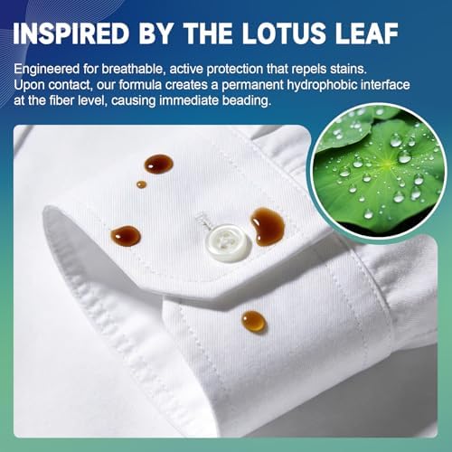 Spray Protector de Tela KEFPO para Hogar: Tratamiento Impermeable y Resistente a Manchas para Ropa - 12.84 oz - imagen 4