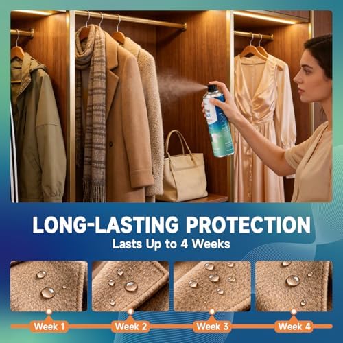 Spray Protector de Tela KEFPO para Hogar: Tratamiento Impermeable y Resistente a Manchas para Ropa - 12.84 oz - imagen 5