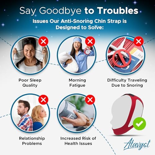 Ruby Style - Faja para la Barbilla para Dormir - Ideal para Usuarios de CPAP - Mantiene la Boca Cerrada - Antisono para Hombres y Mujeres - Solución - imagen 3
