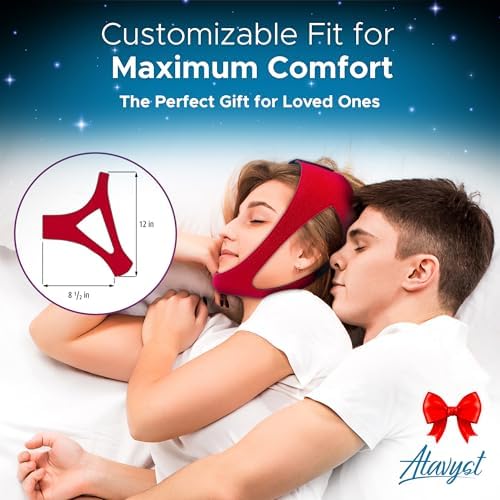 Ruby Style - Faja para la Barbilla para Dormir - Ideal para Usuarios de CPAP - Mantiene la Boca Cerrada - Antisono para Hombres y Mujeres - Solución - imagen 6