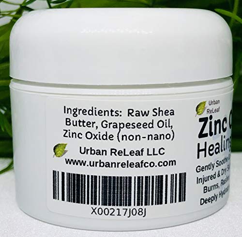 Pomada de Óxido de Zinc Urban ReLeaf - Alivia y Protege Piel Dañada, Lesiones y Seca - ros Auxilios, Quemaduras, Erupciones, Raspones - Hidratación - imagen 3