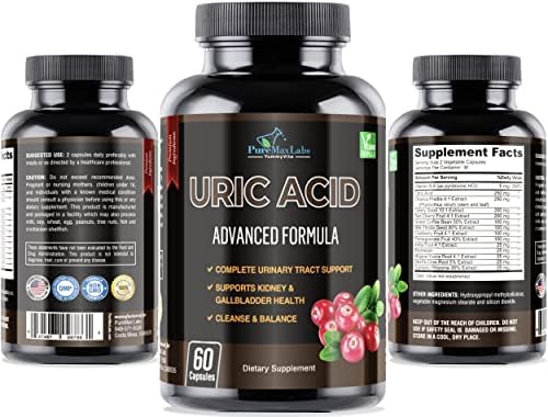 YUMMYVITE Fórmula Avanzada de Ácido Úrico – Limpieza de Riñones, Hígado, Vesícula Biliar y Tracto Urinario con Arándano, Chanca Piedra, Cereza Ácida, - imagen 5