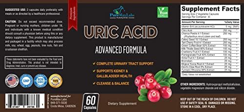YUMMYVITE Fórmula Avanzada de Ácido Úrico – Limpieza de Riñones, Hígado, Vesícula Biliar y Tracto Urinario con Arándano, Chanca Piedra, Cereza Ácida, - imagen 6