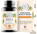 Cápsulas de Maca Orgánica 1200 mg – Aumenta la Libido Femenina, Suplemento Energético de Perú, Incluye Pimienta Negra para Mayor Absorción, Veganas, - imagen 1