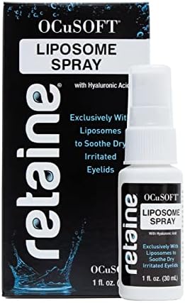 OCuSOFT Retaine Spray Liposómico 15 ml, Spray para Párpados Irritados por Blefaritis, Ojos Secos y Disfunción de Glándulas Meibomio - imagen 1