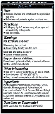 OCuSOFT Retaine Spray Liposómico 15 ml, Spray para Párpados Irritados por Blefaritis, Ojos Secos y Disfunción de Glándulas Meibomio - imagen 2