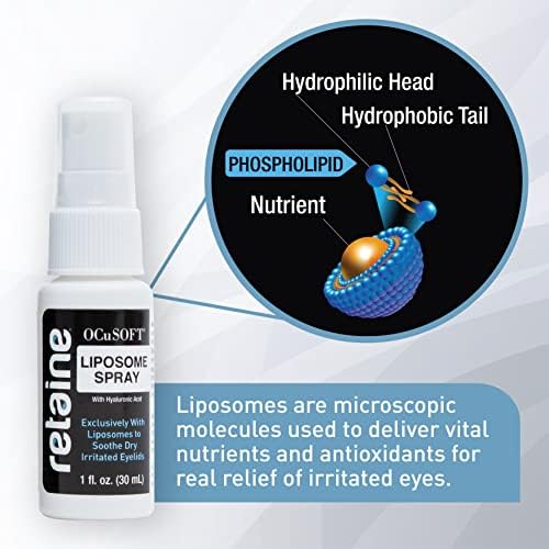 OCuSOFT Retaine Spray Liposómico 15 ml, Spray para Párpados Irritados por Blefaritis, Ojos Secos y Disfunción de Glándulas Meibomio - imagen 5