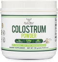 Polvo de Calostro Bovina Double Wood Supplements para Hombres y Mujeres, Salud Digestiva, Piel y Cabello, Soporte Inmunológico (120 Gramos, - imagen 1
