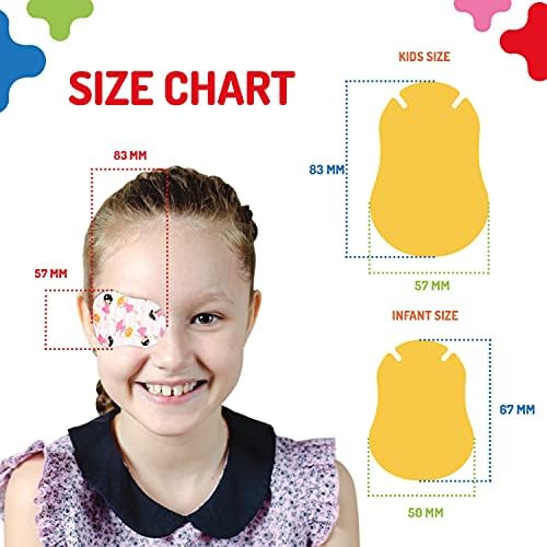 Parche Oftálmico para Niños Opthopatch - Adhesivo Extra Sensible - Diseño para Niñas [Serie II] - 40 Piezas + 1 Tabla de Recompensas - imagen 3