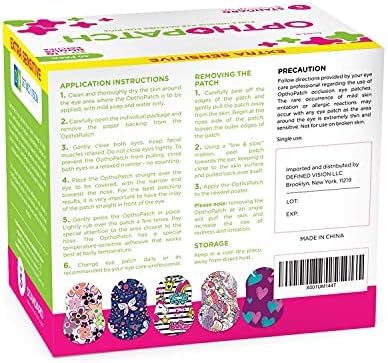 Parche Oftálmico para Niños Opthopatch - Adhesivo Extra Sensible - Diseño para Niñas [Serie II] - 40 Piezas + 1 Tabla de Recompensas - imagen 7