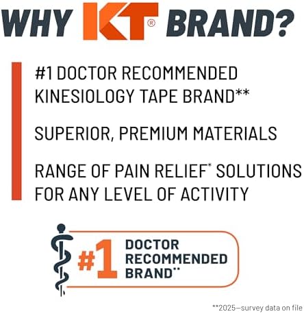 Parches KT Tape para Alivio de Dolor de Cuello, Tamaño Grande 3x9, Cinta Kinesiológica con Mentol, Terapia Refrescante, 6 Piezas - imagen 8