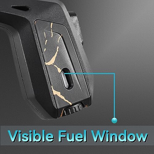 Encendedor de Soplete Refillable Zoocura, 2 Piezas, Lighter de Llama Jet Única, Ajustable, a Prueba de Viento para Hombres, BBQ y Camping - imagen 5