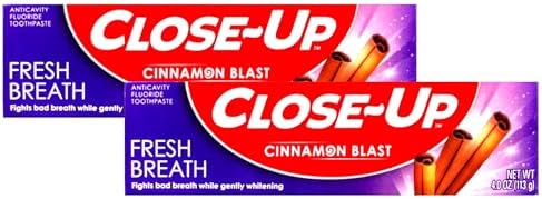 Gel Dental Anticaries Close-Up con Sabor Ultra Canela, 4.0 oz, Paquete de 2 - imagen 1