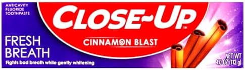 Gel Dental Anticaries Close-Up con Sabor Ultra Canela, 4.0 oz, Paquete de 2 - imagen 2