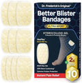 Curitas para ampollas Dr. Frederick's Original Ultra Sport - 10 piezas - Hidrocoloides HexFlex para talones - Prevención y recuperación de ampollas - - imagen 1