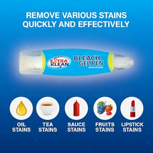 Bolígrafo Quitamanchas en Gel Bleach – Tamaño de Viaje para Ropa, Limpiador Instantáneo de Manchas, Esenciales y Accesorios de Viaje - imagen 3