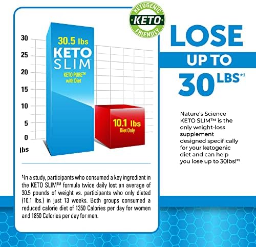 Nature's Science Keto Slim, 60 cápsulas - imagen 3