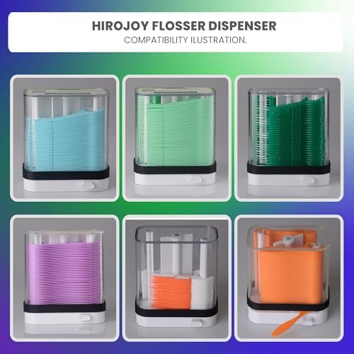Soporte para Hilo Dental Vacío, Dispensador de Palillos de Hilo Dental para Limpieza Bucal, Estuche de Hilo Dental para Viajes - imagen 2